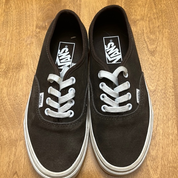 Brown suede Vans - Picture 1 of 10